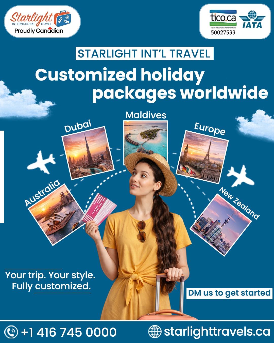 Top 10 Travel Agencies in Vaughan for International Tours, Customized Trips & Business Travel