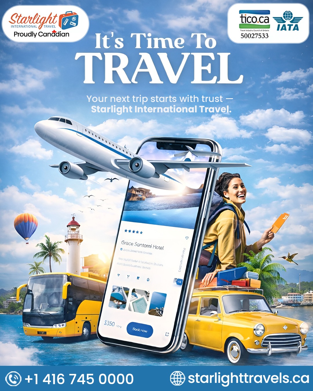 Top 10 AI-Powered Travel Agencies in Toronto for Affordable Flights Cruises & Vacation Packages